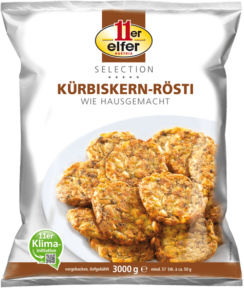 11er Potato Rosti with Styrian pumpkin seeds, homemade style
