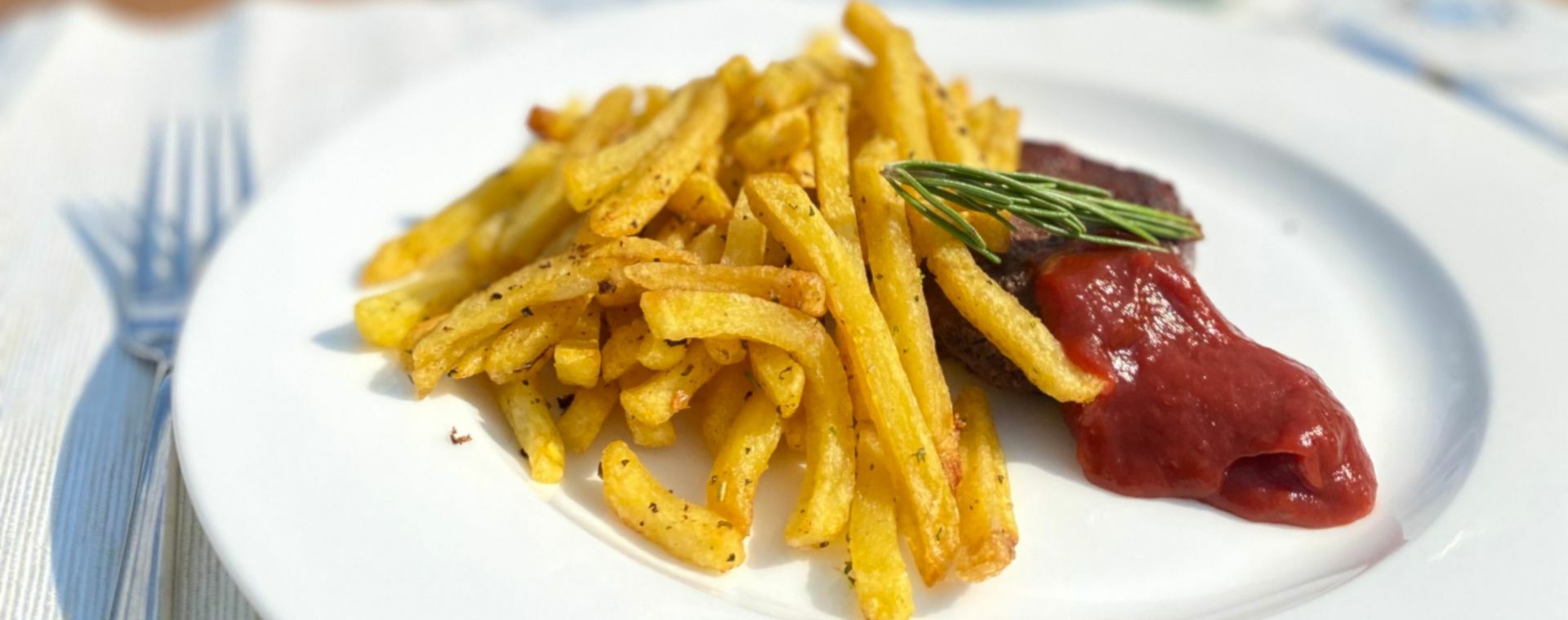 11er Unsere Besten Pommes vom Grill mit Rindersteak