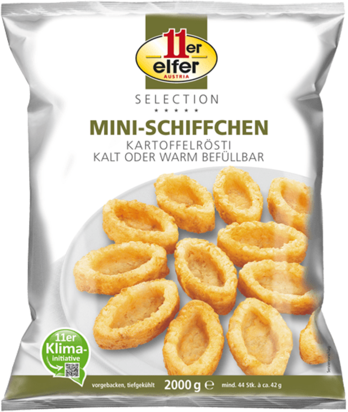 11er Mini-Rösti-Bootjes Image