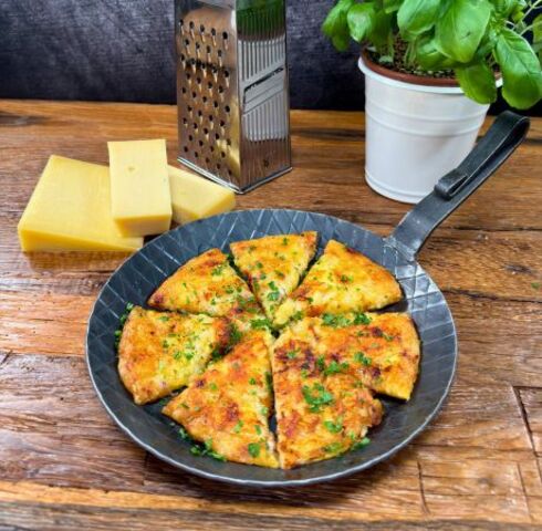Frico friulano a base di Rösti di patate 11er, grattugiati sottili Image