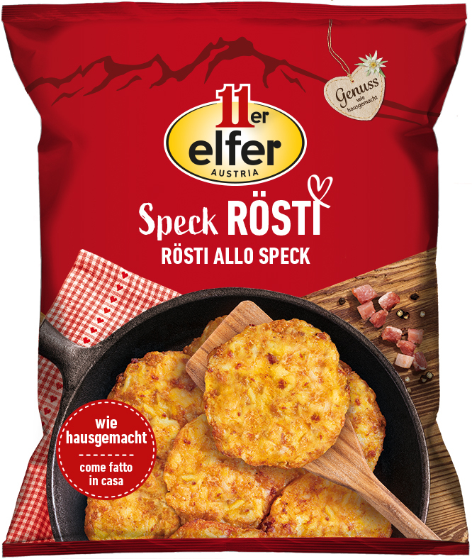 11er Crispy Rösti with Bacon