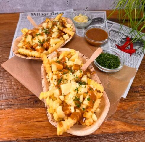 Patatine fritte alla poutine Image