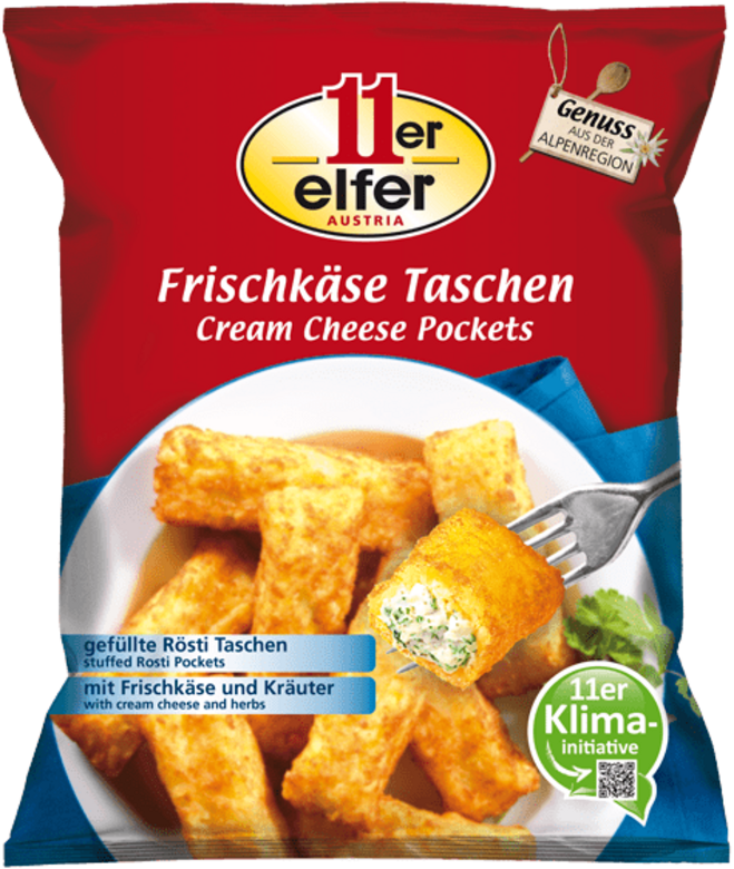 11er Frischkäse Taschen