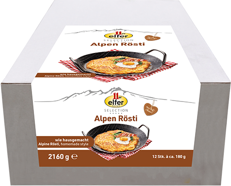 Rösti delle Alpi 11er, comme fatto in casa