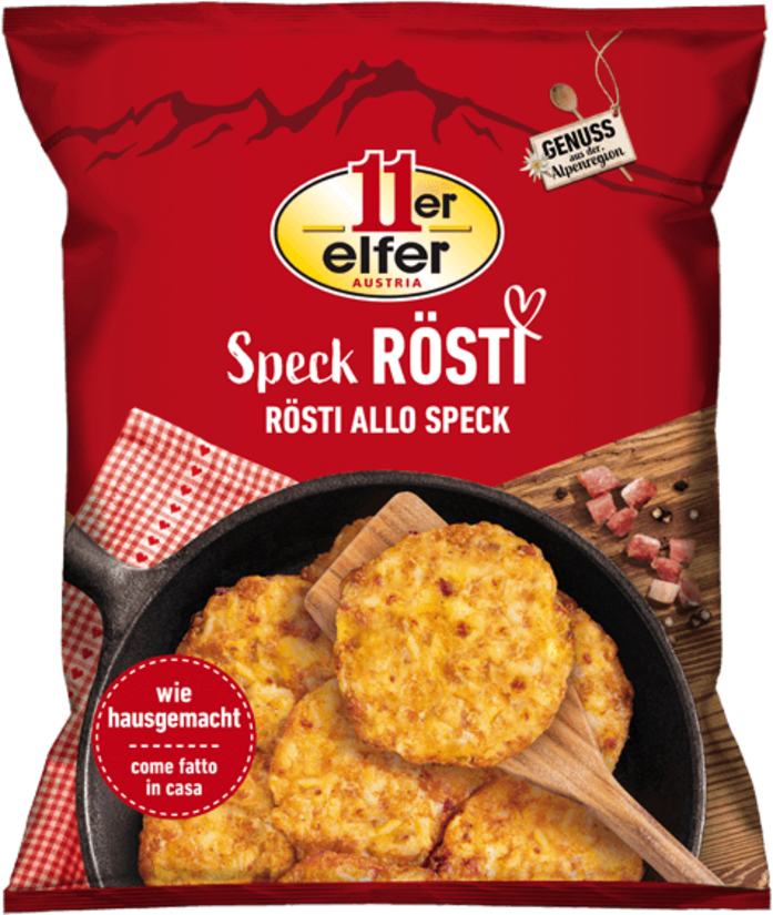 11er Crispy Rösti with Bacon Image