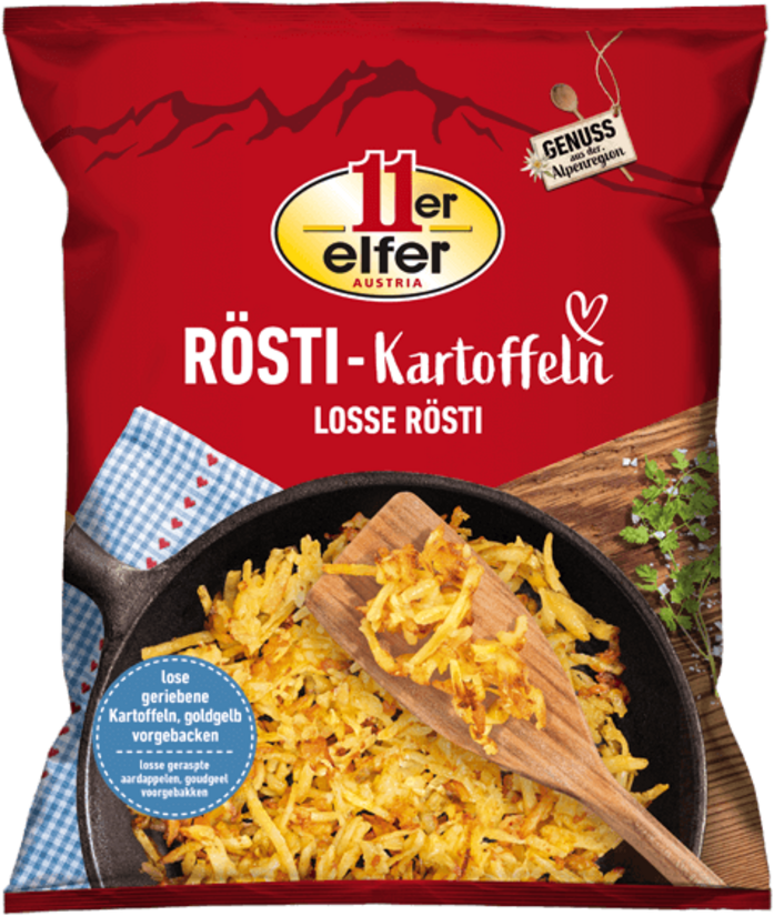 11er Rösti Potato, grated Image