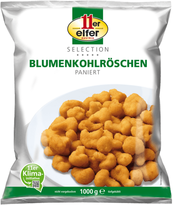 11er Blumenkohlröschen paniert