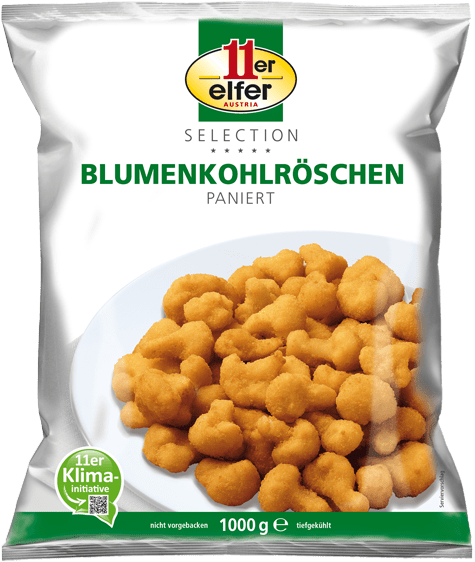 11er Blumenkohlröschen paniert