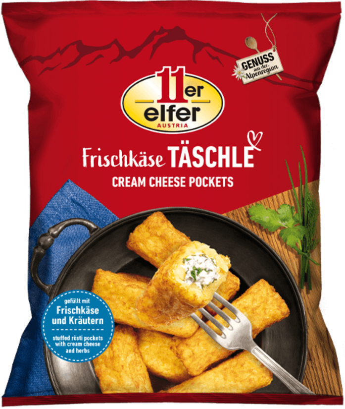 11er Rösti Pockets with Cream Cheese and Herbs Image