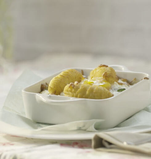 11er Knusper Kroketten | im Spinat-Feta-Auflauf Image