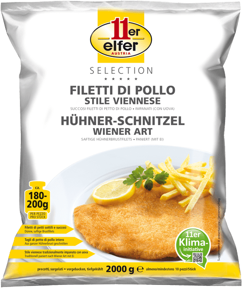 11er escalope de poulet, l'art Viennois