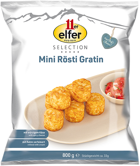 11er Mini Rösti Gratin