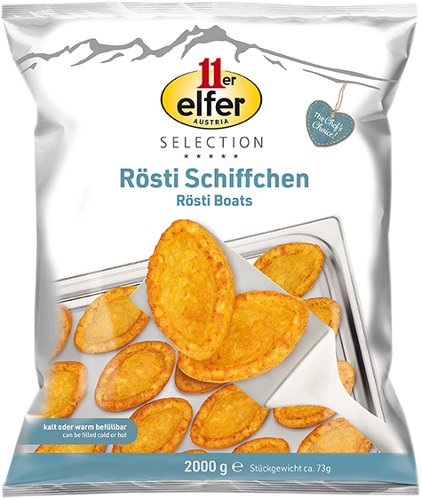 Barchette di rösti 11er