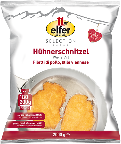 Filetti di pollo 11er, stile viennese
