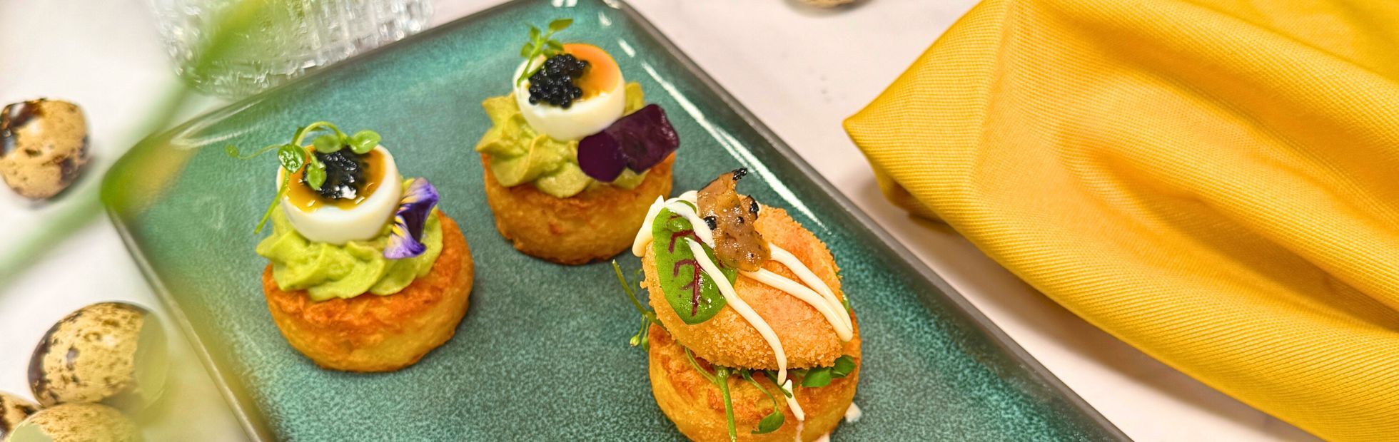 3erlei gefüllte 11er Rösti Tartelettes