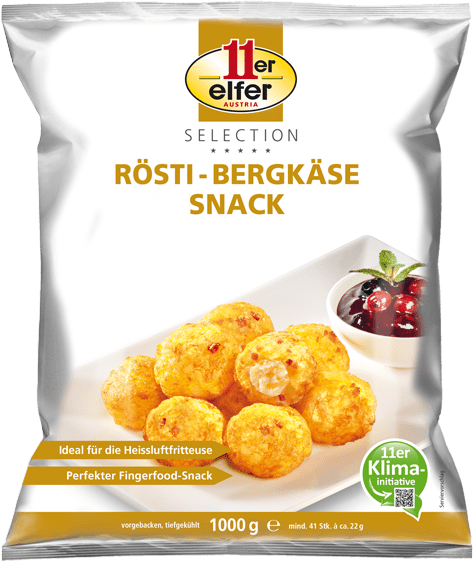 11er Rösti-Bergkäse Snack