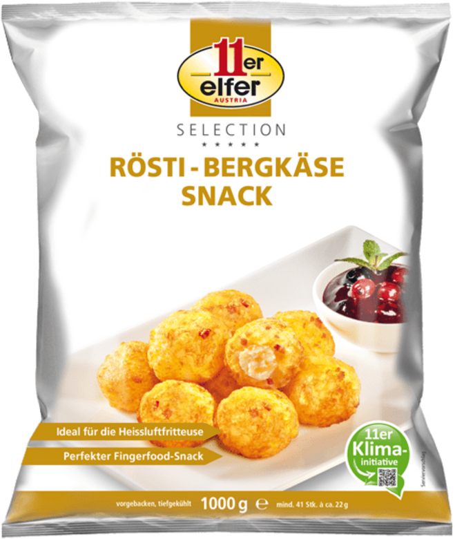 11er Rösti-Bergkäse Snack