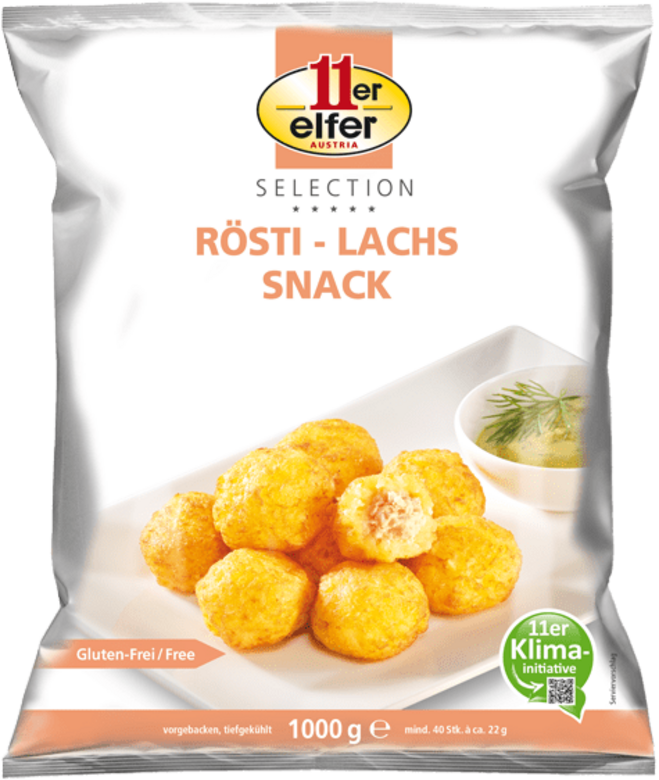 11er Rösti-Lachs Snack