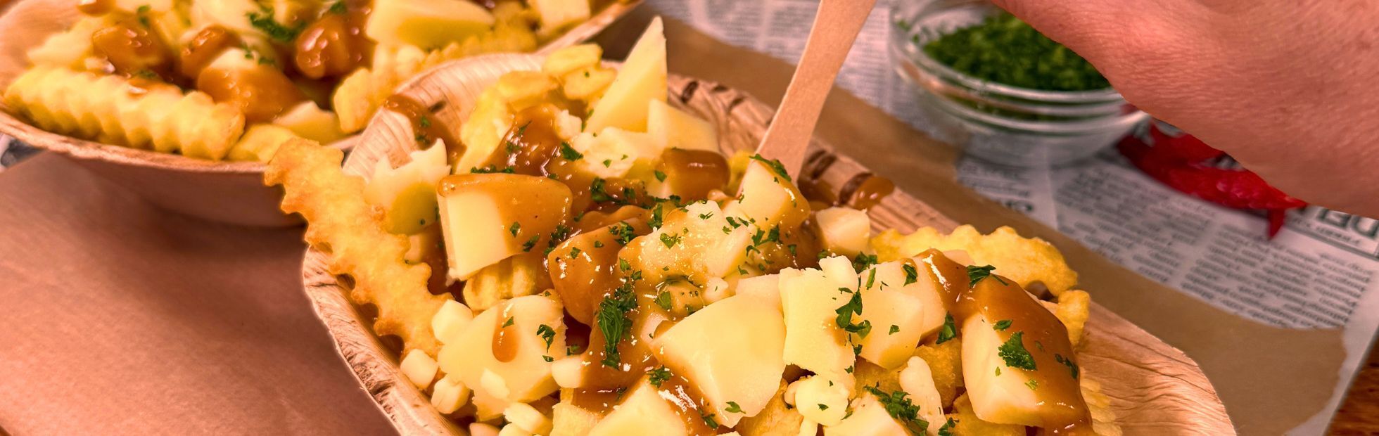 Patatine fritte alla poutine