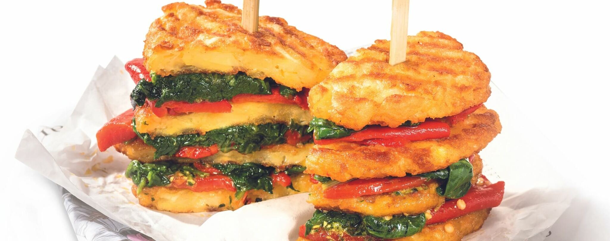 11er Knusper Rösti&nbsp;| als Club-Sandwich