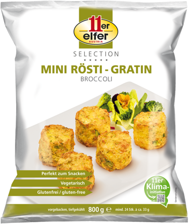 11er Mini Rösti-Gratin Broccoli
