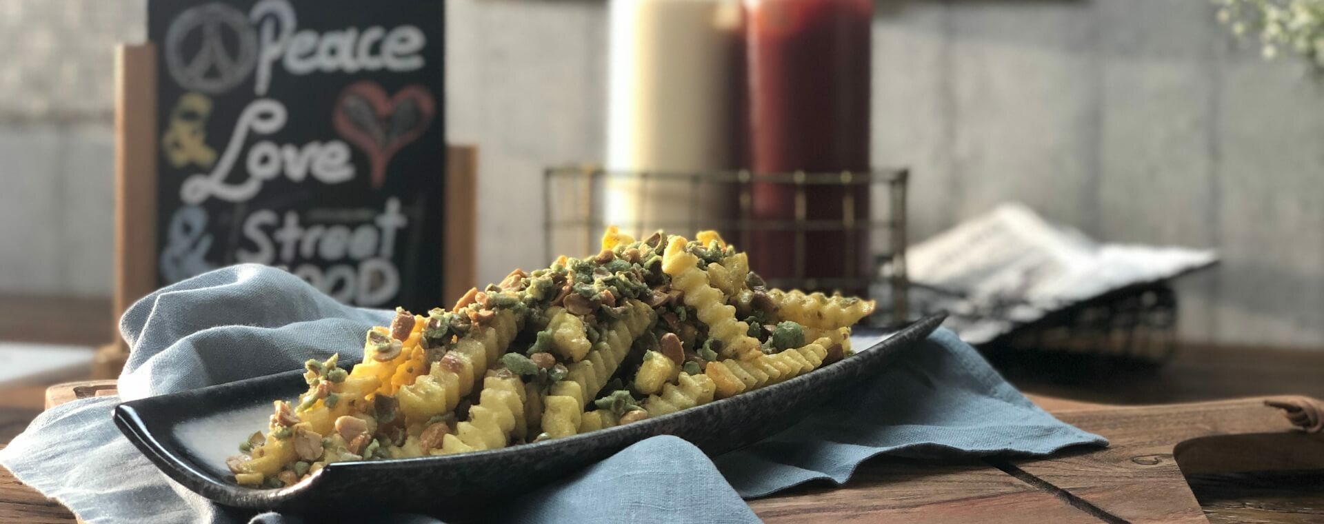 11er 11 Minuten Pommes&nbsp;| Pimp your Fries Wasabi-Erdnuss