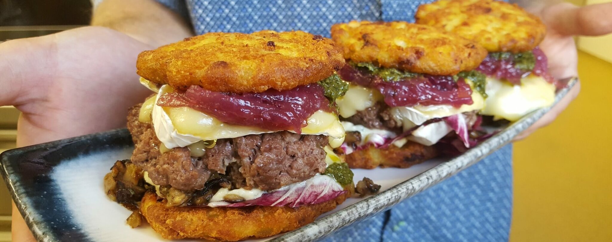11er Speck Rösti | Wildburger mit Camembert und Steinpilzen&nbsp;