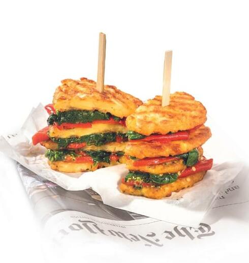 11er Crispy Rösti | as a club sandwich Image